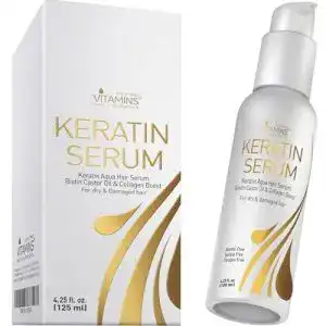 Anti frizz vitamins hair cosmetics vitamins haar serum keratin