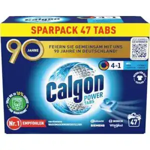 Anti kalk tabs waschmaschine calgon 4 in 1 power tabs