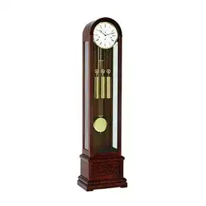 Antike standuhr hermle uhrenmanufaktur uhr holz braun