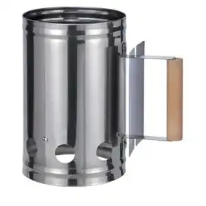Anzuendkamin wagner edelstahl grill xxl kohlestarter