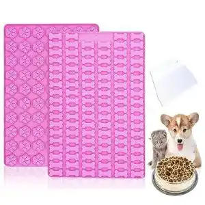 Backmatte hundekekse maruko 2 stueck mit teigschaber mini