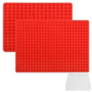 Backmatte hundekekse rafiyu 2 pcs silikon backmatte