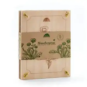 Blumenpresse die stadtgaertner aus buchenholz hochwertige