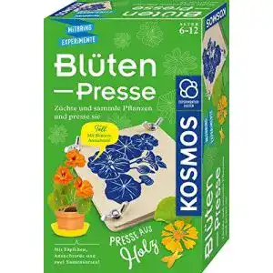 Blumenpresse kosmos 658175 blueten presse aus holz 1