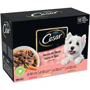 Cesar hundefutter cesar mahlzeit fuer hunde 48 frischebeutel