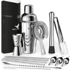 Cocktail shaker beyond 15 teiliges cocktail shaker set edelstahl