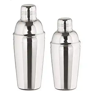 Cocktail shaker cocktail shaker 3tlg edelstahl mit sieb 750 ml