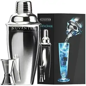 Cocktail shaker nuvantee cocktailshaker set premium bar kit