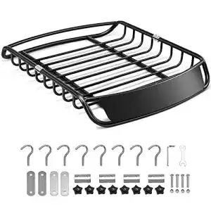 Dachkorb costway universal auto dachgepaecktraeger 120 cm