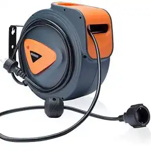 Druckluftschlauch aufroller 20m monzana automatik