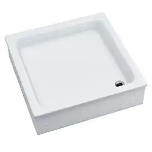 Duschwanne mestrii sellon24 mit traeger sanitaeracryl acryl weiss