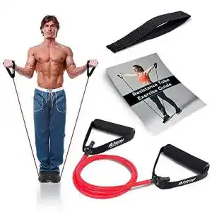 Expander baender atemi sports fitnessbaender mit griffen