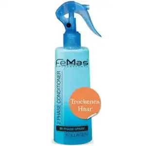 Feuchtigkeitsspray haare femmas bi phase kollagen leave in