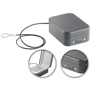 Geldkassette mit zahlenschloss xcase autotresor mini stahl safe