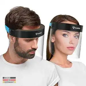 Gesichtsschutzschild hard 1x pro visier gesichtsschutz