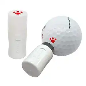 Golfballstempel asbri golf paw ball stamper rot