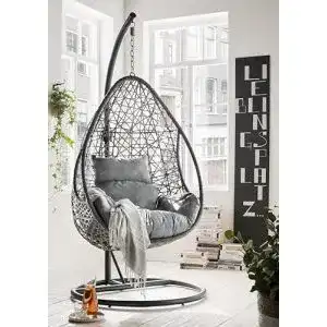 Haengesessel rattan destiny haengesessel coco drop inkl gestell