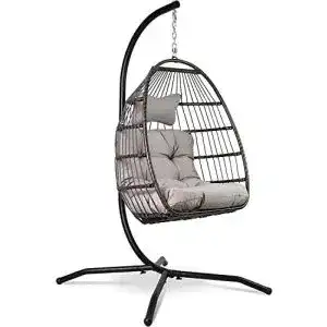 Haengesessel rattan vita5 haengesessel mit gestell bequemer