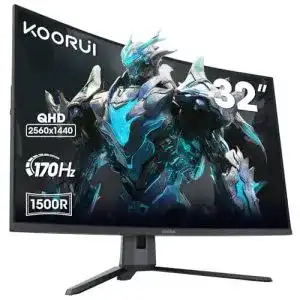 Hdr monitor koorui curved gaming monitor 32 zoll ultrawide