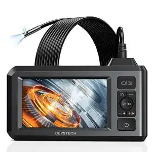 Kanalkamera depstech endoskopkamera mit licht dual lens