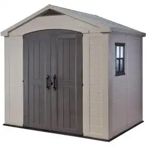 Keter gartenhaus keter geraetehaus factor 8x6 beige 8 1mc2b3