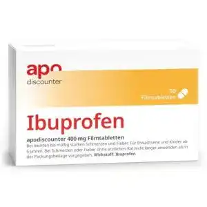 Kopfschmerztabletten apo discounter de ibuprofen 400 mg