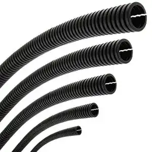 Leerrohr seki flexibles wellrohr innen o 45mm 2 meter geschlitzt