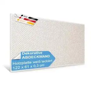 Lochplatten pegboard holzlochplatte valencia 122 x 61 cm