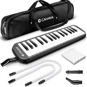 Melodica cahaya 32 tasten fuer kinder instrument tragetasche