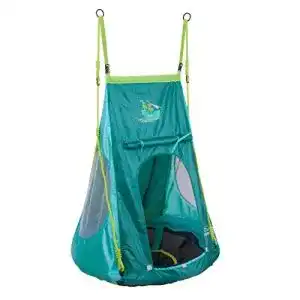 Nestschaukel hudora 90 cm mit zelt piraten garten schaukel