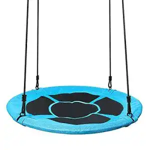 Nestschaukel yorbay tellerschaukel kinder rundschaukel outdoor