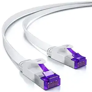 Netzwerkkabel cat 7 deleycon 10m flaches cat7 netzwerkkabel