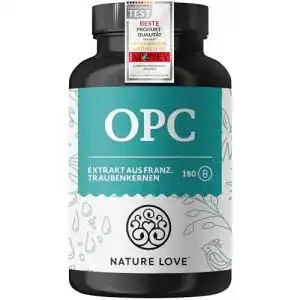 Opc nature love traubenkernextrakt 180 kapseln hochdosiert