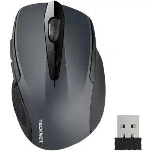 Pc maus tecknet kabellose maus pro 2 4g 2600 dpi funkmaus