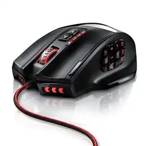 Pc maus titanwolf 16400 dpi usb laser gaming mouse