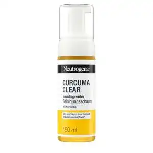 Reinigungsschaum gesicht neutrogena curcuma clear