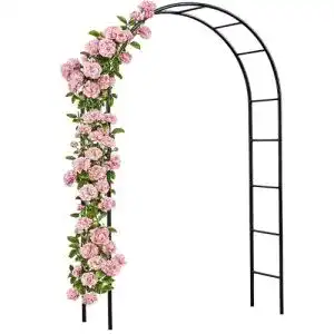 Rosenbogen gardebruk 240x140x37cm metall stabil wetterfest