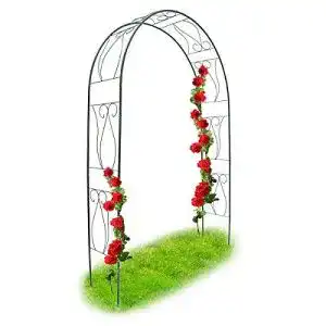 Rosenbogen relaxdays rankbogen rosen 233 x 153 x 39 cm