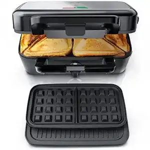 Sandwichmaker 3 in 1 arendo sandwichmaker 3in1 waffeleisen
