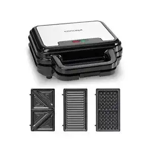 Sandwichmaker 3 in 1 concept hausgeraete sv3060 3 in 1
