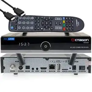 Sat receiver wlan octagon sf8008 4k uhd hdr combo