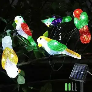 Solar lichterkette joomer solar lichterkette aussen 4m 5 stueck