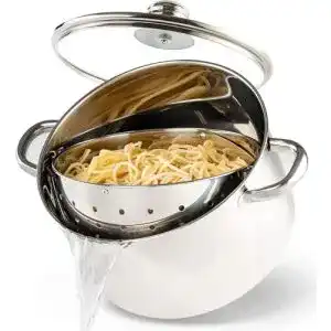 Spaghettitopf beyond nudeltopf 24 cm edelstahl kochtopf