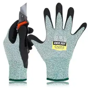 Stichfeste handschuhe dex fit level 5 cut schnittfeste