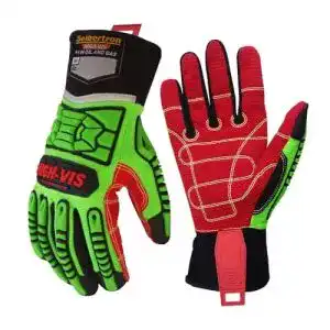 Stichfeste handschuhe seibertron high vis hdc5