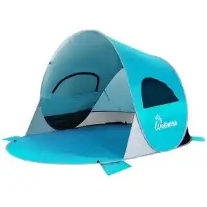 Strandmuschel familie wolfwise strandmuschel pop up zelt