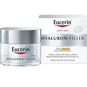 Tagescreme mit lsf 30 eucerin anti age hyaluron filler tag lsf 30