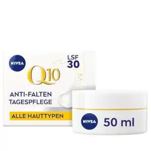 Tagescreme mit lsf 30 nivea q10 anti falten power straffende