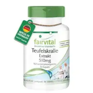 Teufelskralle kapseln fairvital teufelskralle kapseln 510mg