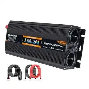Wechselrichter 1 500 w yinleader spannungswandler 12v 230v 1